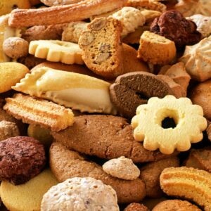 Tarwe- en lactosevrije koeken